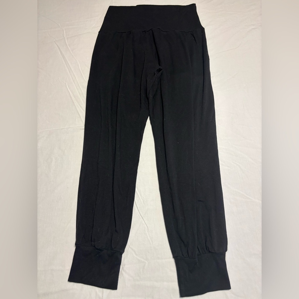 Black Medium Maternity Woman’s Jogger Pants